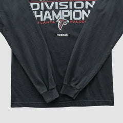 Atlanta Falcons Reebok 2010 Long Sleeve T-shirt Black Vintage - Fanatics