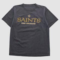 New Orleans Saints 2000s T-shirt Charcoal Vintage - Fanatics