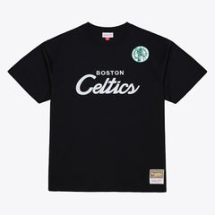 Mitchell & Ness - Boston Celtics Head Coach T-Shirt - Black