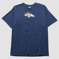 Denver Broncos Gildan 2010s T-shirt Navy Vintage - Fanatics