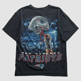 New England Patriots NFL 2010s T-shirt Black Vintage - Fanatics