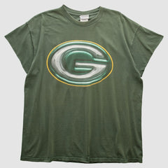 Green Bay Packers Reebok 2000s T-shirt Green Vintage - Fanatics