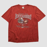 Tampa Bay Buccaneers NFL 2000s T-shirt Red Vintage - Fanatics