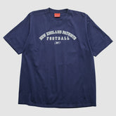 New England Patriots Reebok 2000s T-shirt Navy Vintage - Fanatics