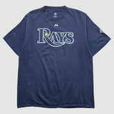 Tampa Bay Rays Majestic 2008 T-shirt Clearance