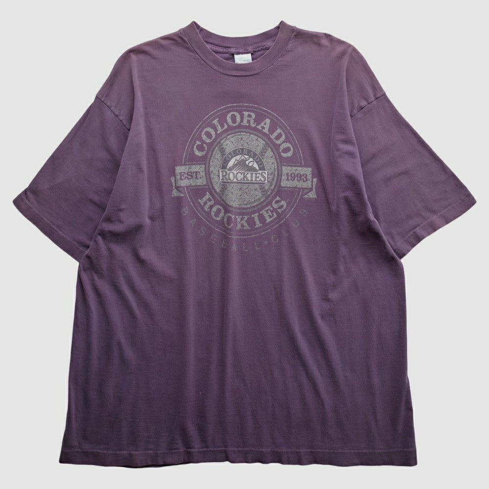 Colorado Rockies Salem Sportswear 1993 T-shirt Online