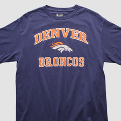 Denver Broncos Team Edition Apparel 2000s T-shirt Navy Vintage - Fanatics