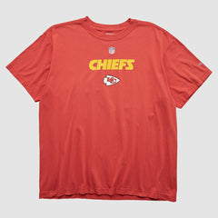 Kansas City Chiefs Reebok 2000s T-shirt Red Vintage - Fanatics
