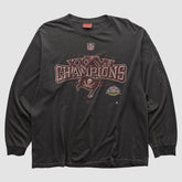 Tampa Bay Buccaneers Reebok 2003 Long Sleeve T-shirt Black Vintage - Fanatics