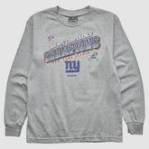 New York Giants Reebok 2011 Pullover Sweatshirt Heather Gray Vintage - Fanatics
