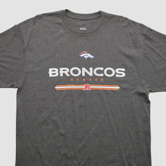 Denver Broncos 2010s T-shirt Dark Heather Gray Vintage - Fanatics