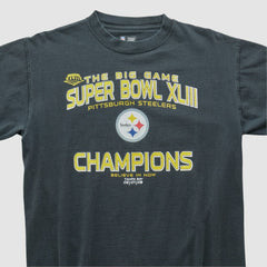 Pittsburgh Steelers NFL 2009 T-shirt Charcoal Vintage - Fanatics