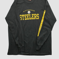 Pittsburgh Steelers NFL 2000s Long Sleeve T-shirt Black Vintage - Fanatics