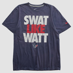 Houston Texans 2010s T-shirt Navy Vintage - Fanatics