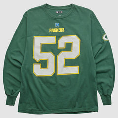 Green Bay Packers NFL 2010s Long Sleeve T-shirt Green Vintage - Fanatics