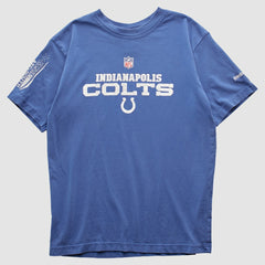 Indianapolis Colts Reebok 2000s T-shirt Blue Vintage - Fanatics
