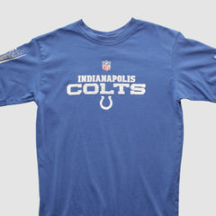 Indianapolis Colts Reebok 2000s T-shirt Blue Vintage - Fanatics