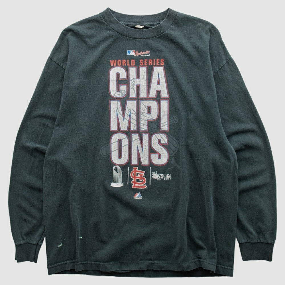St. Louis Cardinals 2011 Long Sleeve T-shirt On Sale