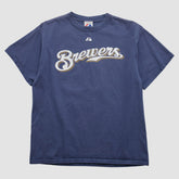 Milwaukee Brewers Majestic 2008 T-shirt Lifestyle