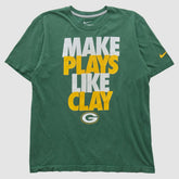 Green Bay Packers 2010s T-shirt Green Vintage - Fanatics