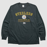 Pittsburgh Steelers Alstyle 2006 Long Sleeve T-shirt Black Vintage - Fanatics