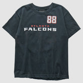 Atlanta Falcons Reebok 2000s T-shirt Black Vintage - Fanatics