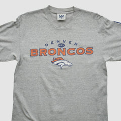 Denver Broncos Lee Apparel 2000s Long Sleeve T-shirt Heather Gray Vintage - Fanatics