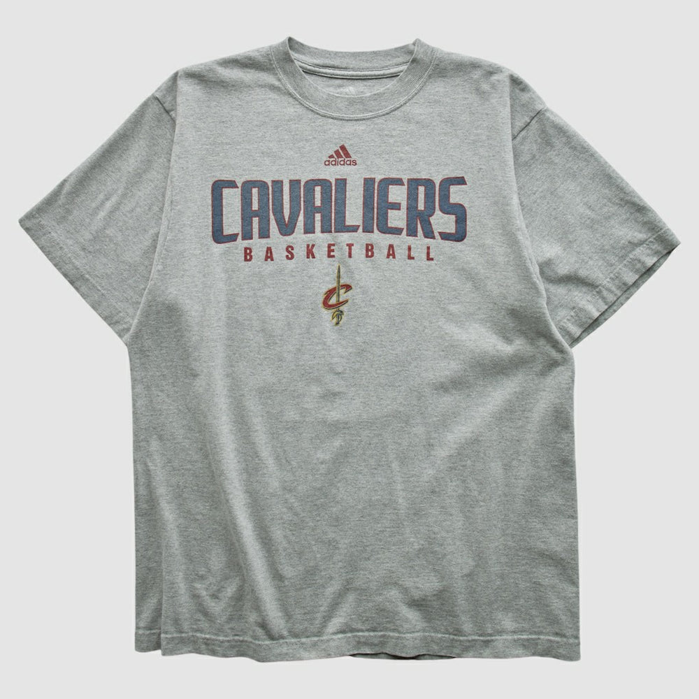 Adidas - Cleveland Cavaliers 2010s T-shirt - Heather Gray Vintage