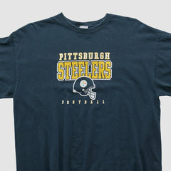 Pittsburgh Steelers Team Edition Apparel 2000s T-shirt Navy Vintage - Fanatics