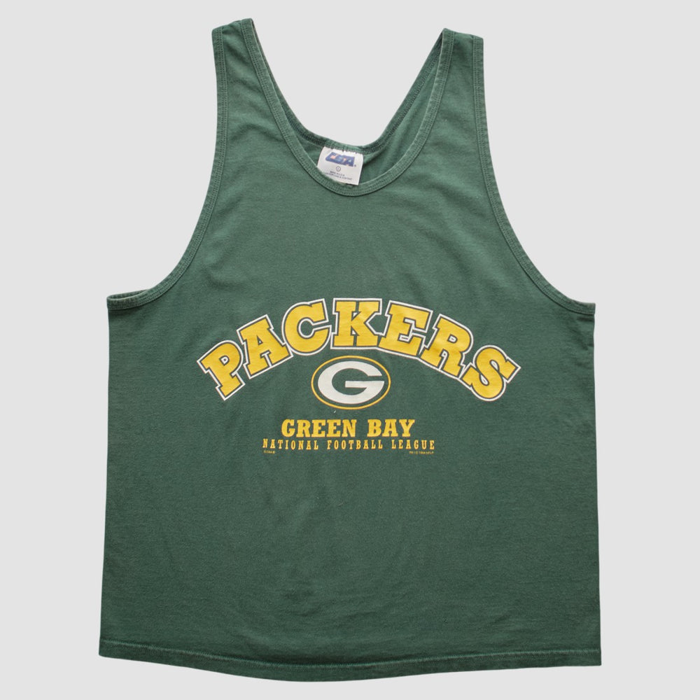 Green Bay Packers CSA 90s Tank Green Vintage - Fanatics