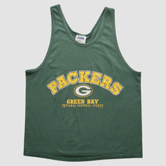 Green Bay Packers CSA 90s Tank Green Vintage - Fanatics