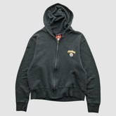 Pittsburgh Steelers NFL 2000s Hooded Full Zip Sweatshirt Black Vintage - Fanatics