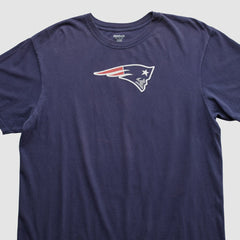 New England Patriots Reebok 2000s T-shirt Navy Vintage - Fanatics