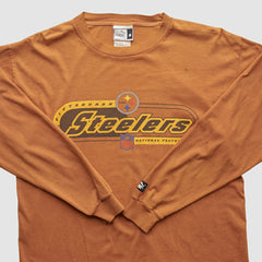 Pittsburgh Steelers 2000s Long Sleeve T-shirt Brown Vintage - Fanatics