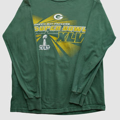 Green Bay Packers NFL 2011 Long Sleeve T-shirt Green Vintage - Fanatics