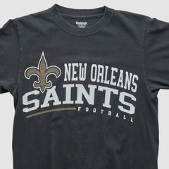 New Orleans Saints Reebok 2000s Long Sleeve T-shirt Black Vintage - Fanatics