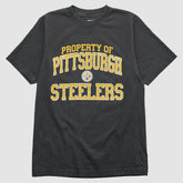 Pittsburgh Steelers Reebok 2000s T-shirt Black Vintage - Fanatics