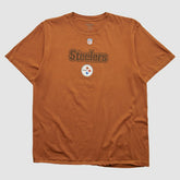 Pittsburgh Steelers Reebok 2000s T-shirt Orange Vintage - Fanatics