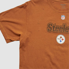 Pittsburgh Steelers Reebok 2000s T-shirt Orange Vintage - Fanatics
