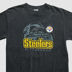 Pittsburgh Steelers NFL 2000s T-shirt Black Vintage - Fanatics