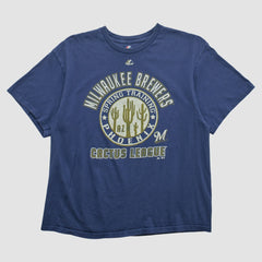 Milwaukee Brewers Majestic 2000s T-shirt Clearance