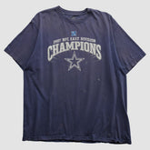 Dallas Cowboys Reebok 2007 T-shirt Navy Vintage - Fanatics