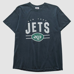 New York Jets NFL 2010s T-shirt Navy Vintage - Fanatics