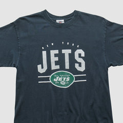 New York Jets NFL 2010s T-shirt Navy Vintage - Fanatics