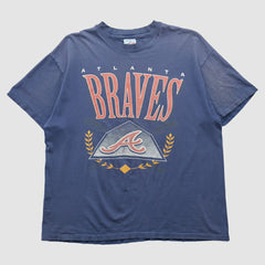 Atlanta Braves Hanes 90s T-shirt On Sale