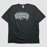 Vintage - San Antonio Spurs NBA 2000s T-shirt - Black Vintage