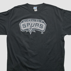 Vintage - San Antonio Spurs NBA 2000s T-shirt - Black Vintage