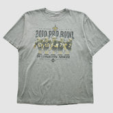 New Orleans Saints Reebok 2010 T-shirt Heather Gray Vintage - Fanatics