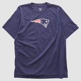 New England Patriots Reebok 2000s T-shirt Navy Vintage - Fanatics