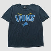 Detroit Lions NFL 2010s T-shirt Navy Vintage - Fanatics